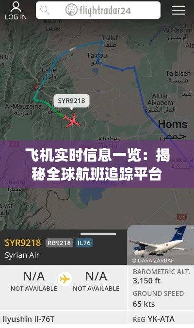 飛機(jī)實時信息一覽：揭秘全球航班追蹤平臺