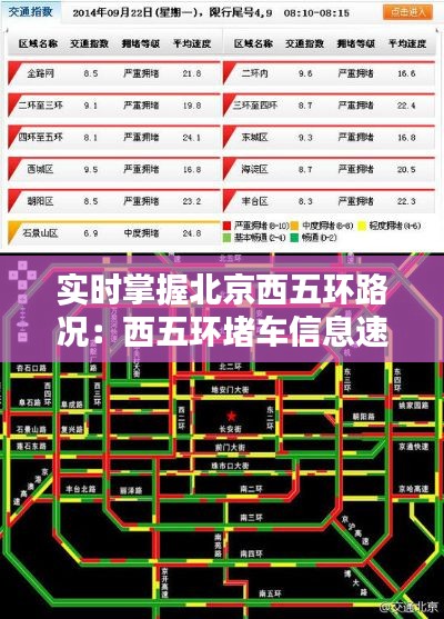 實時掌握北京西五環(huán)路況：西五環(huán)堵車信息速查