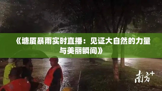 《塘廈暴雨實(shí)時(shí)直播：見證大自然的力量與美麗瞬間》