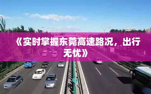 《實(shí)時掌握東莞高速路況，出行無憂》