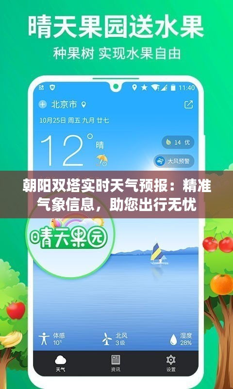 朝陽雙塔實時天氣預報：精準氣象信息，助您出行無憂