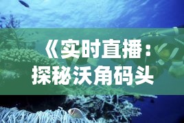 《實時直播：探秘沃角碼頭，感受海洋魅力》