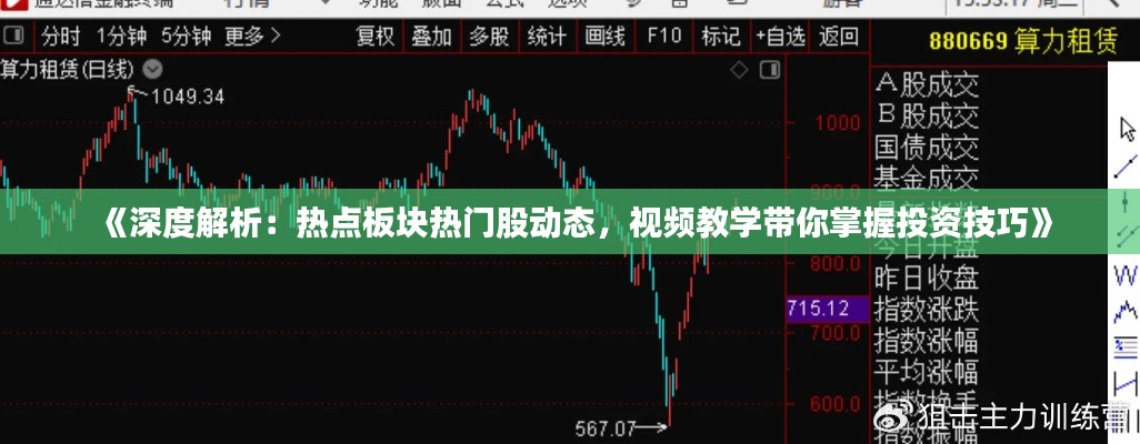 《深度解析：熱點(diǎn)板塊熱門(mén)股動(dòng)態(tài)，視頻教學(xué)帶你掌握投資技巧》