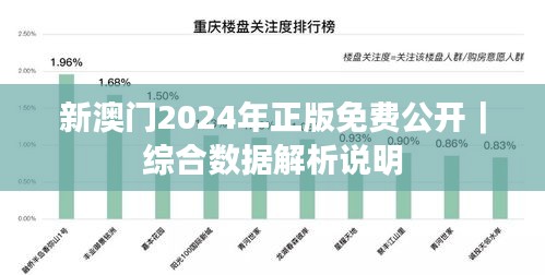 新澳門2024年正版免費(fèi)公開｜綜合數(shù)據(jù)解析說明