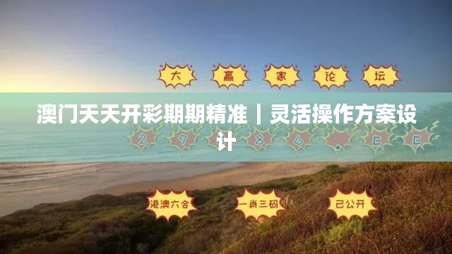 澳門天天開彩期期精準(zhǔn)｜靈活操作方案設(shè)計(jì)