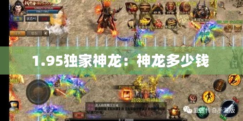 1.95獨家神龍：神龍多少錢 