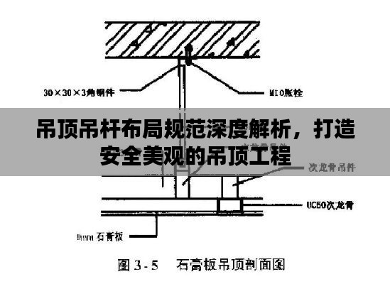 吊頂?shù)鯒U布局規(guī)范深度解析，打造安全美觀的吊頂工程